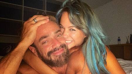 Flor Vigna y Luciano Castro. Foto: Instagram.