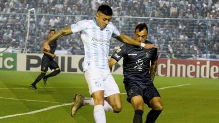 Atlético Tucumán vs Talleres, Liga Profesional. Foto: Twitter @ATOficial
