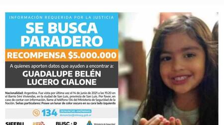 Guadalupe Lucero, niña desaparecida, NA