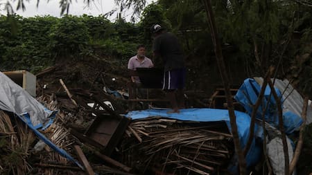 Consecuencias del huracán Otis en México. Foto: EFE.