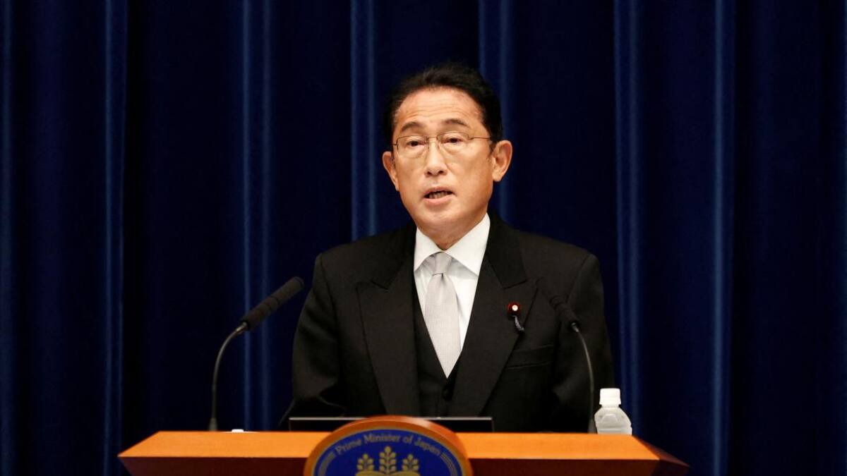 Fumio Kishida, primer ministro japonés_Reuters