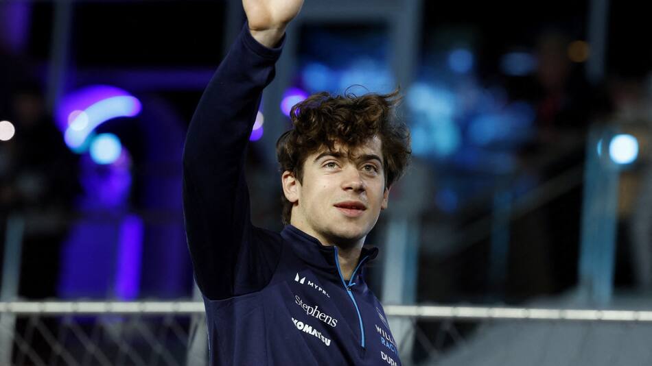 Franco Colapinto, Fórmula 1. Foto: Reuters