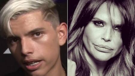 El hijo de Nazarena Vélez : "Mi mamá no está bien"