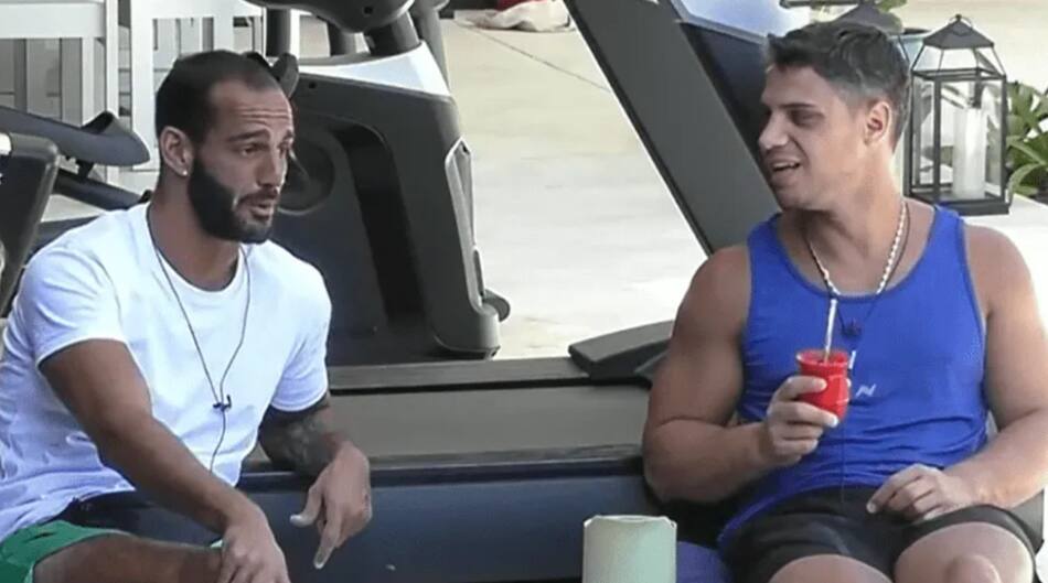 "Conejo" Quiroga y Maxi Guidici. Foto: Captura de pantalla.