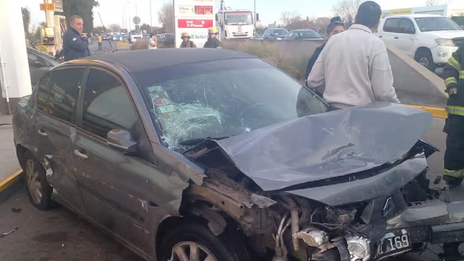 Fatal accidente en una estación de servicio en el ramal Tigre del Acceso Norte