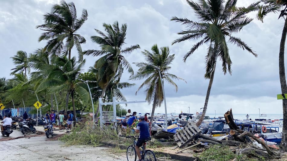Colombia tendrá una temporada de huracanes que "romperá récords". Foto: EFE.
