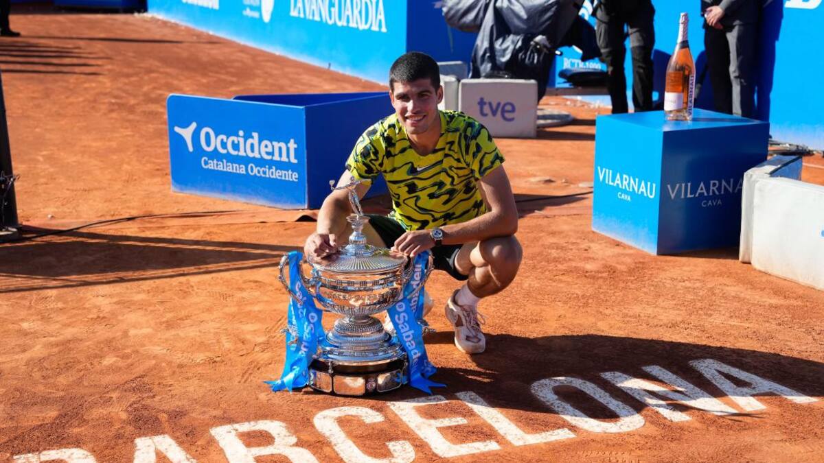 Carlos Alcaraz. Foto: EFE.