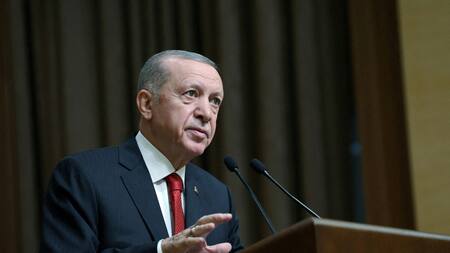 Erdogan, presidente de Turquía. Foto: Reuters.