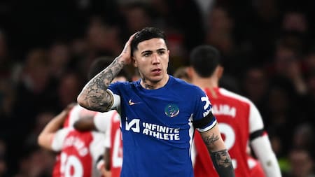 Durísima derrota del Chelsea de Pochettino y Enzo Fernández: fue goleado 5 a 0 por Arsenal