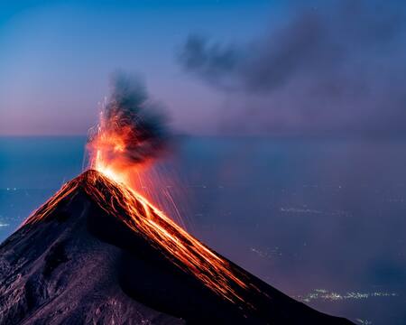 Volcán. Foto Unsplash.