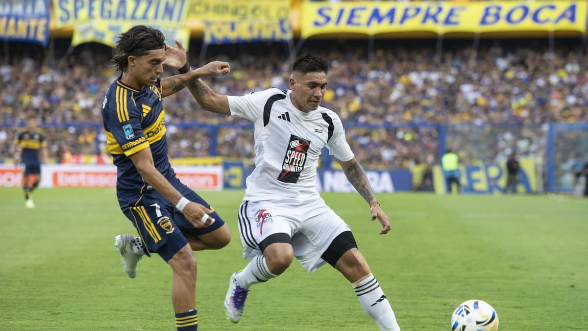 Exequiel "Changuito" Zeballos, Boca Juniors vs Deportivo Riestra.