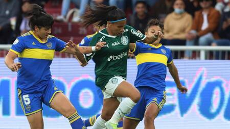 Boca vs Palmeiras, final Copa Libertadores femenina. Foto: EFE