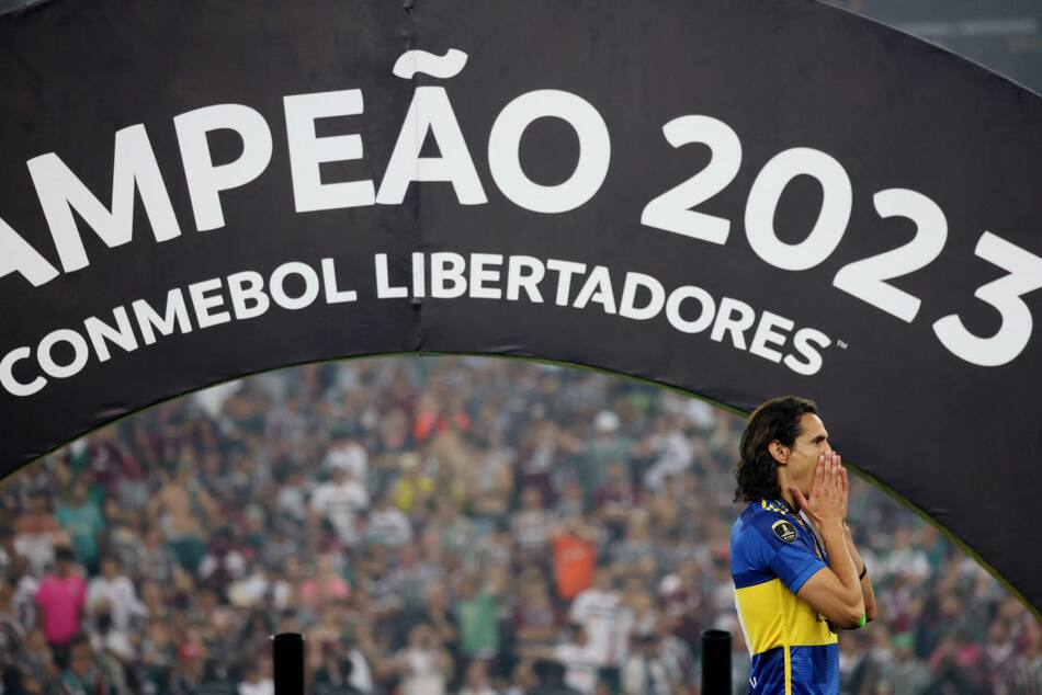 Edinson Cavani. Foto: REUTERS.