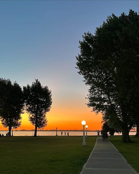 Laguna de Chascomus. Foto Instagram @romeroiara_