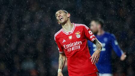Ángel Di María; Benfica. Foto: Reuters.