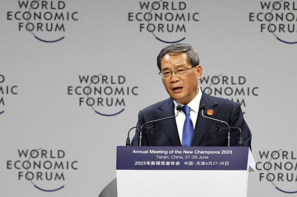 Li Qiang, primer ministro chino. Foto: Reuters.