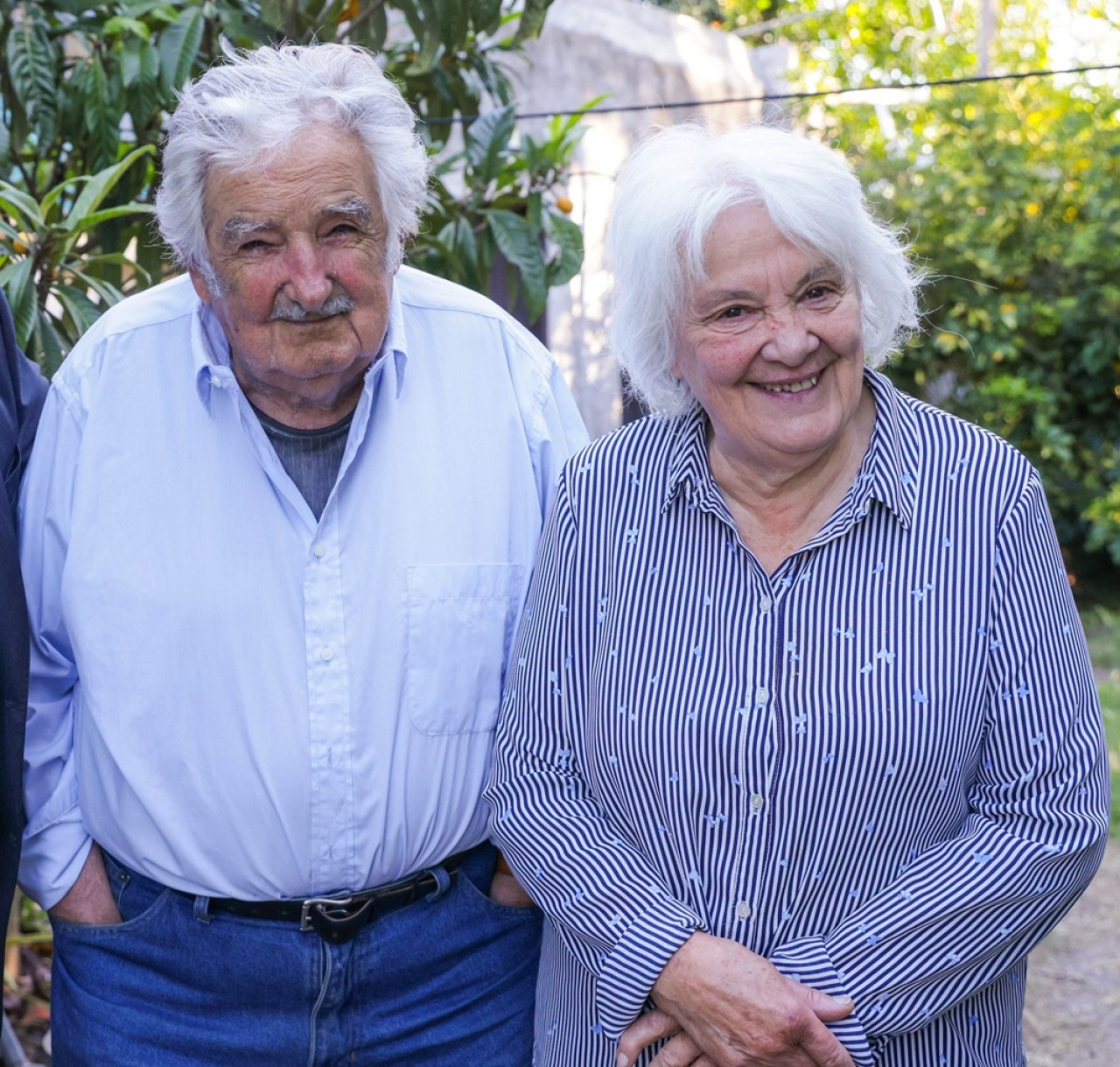 José Mujica y su esposa, Lucía Topolansky. Foto: Wikipedia.