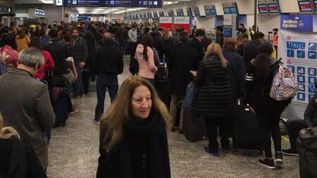 Demoras en Aeroparque