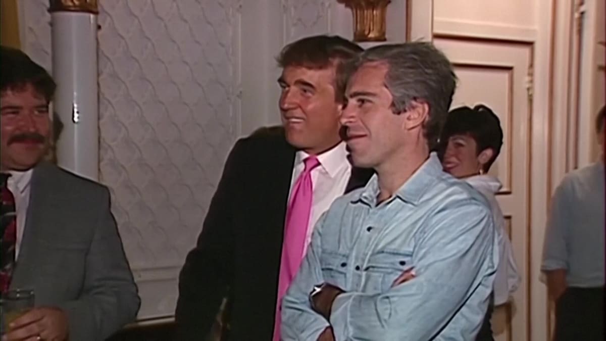 Donald Trump y Jeffrey Epstein.