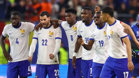 Francia vs Portugal, Eurocopa. Foto: Reuters