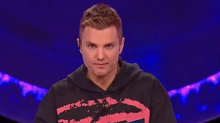 Santiago del Moro. Foto: captura Telefe.