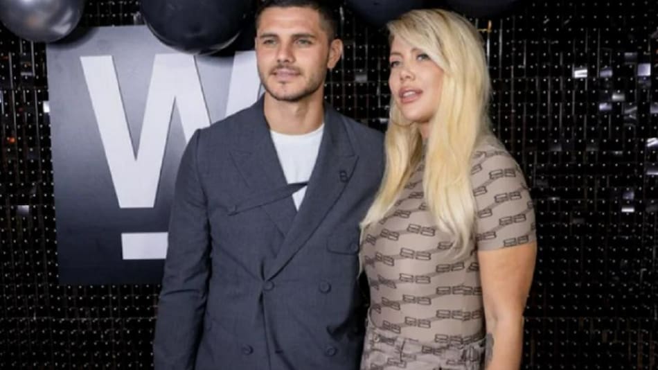 Wanda Nara y Mauro Icardi. Foto: NA.