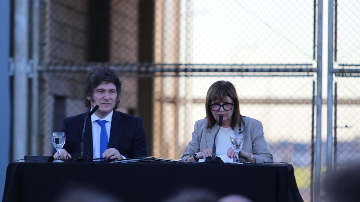 Javier Milei y Patricia Bullrich.