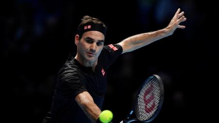 Roger Federer en el ATP Finals, REUTERS