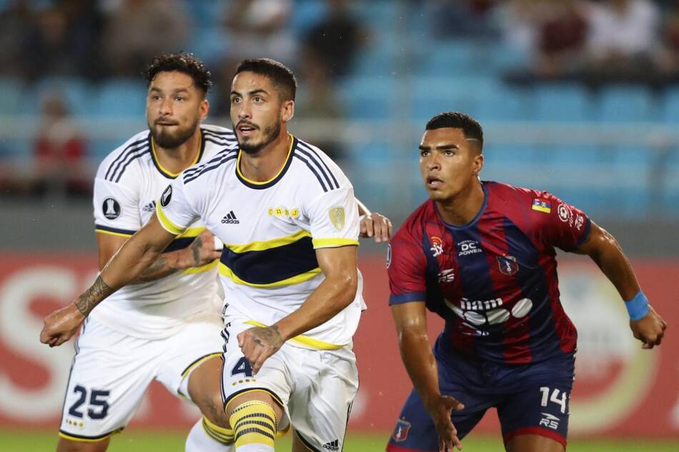 Boca vs Monagas, Copa Libertadores. Foto: EFE