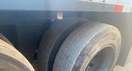 Contrabando de neumáticos. Foto: Aduana.