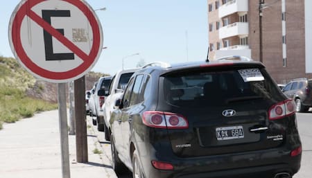 Prohibido estacionar. Foto: X
