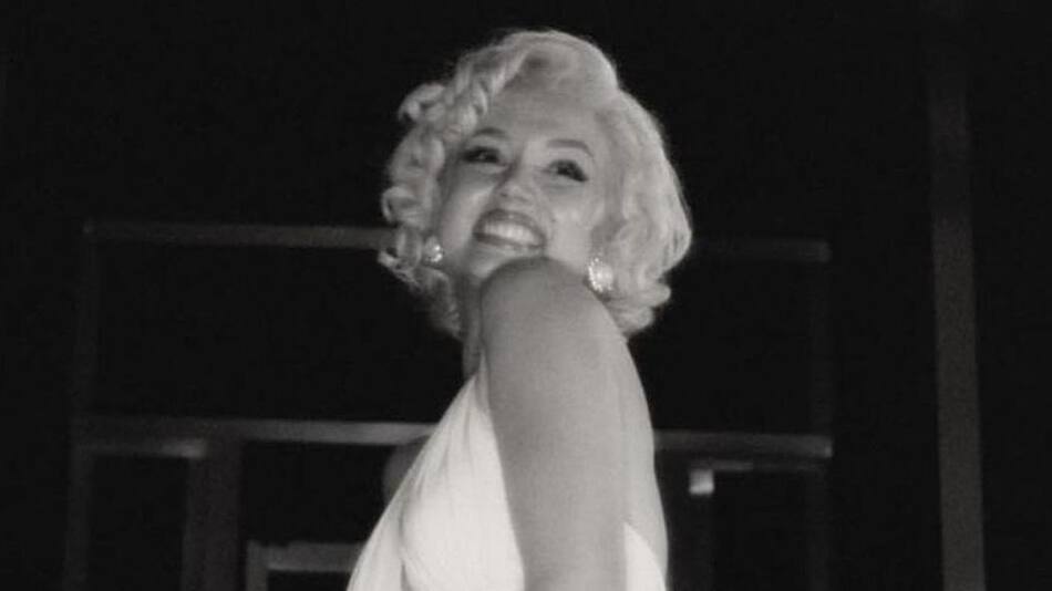 Marilyn Monroe y Ana de Armas. Foto: Netflix.