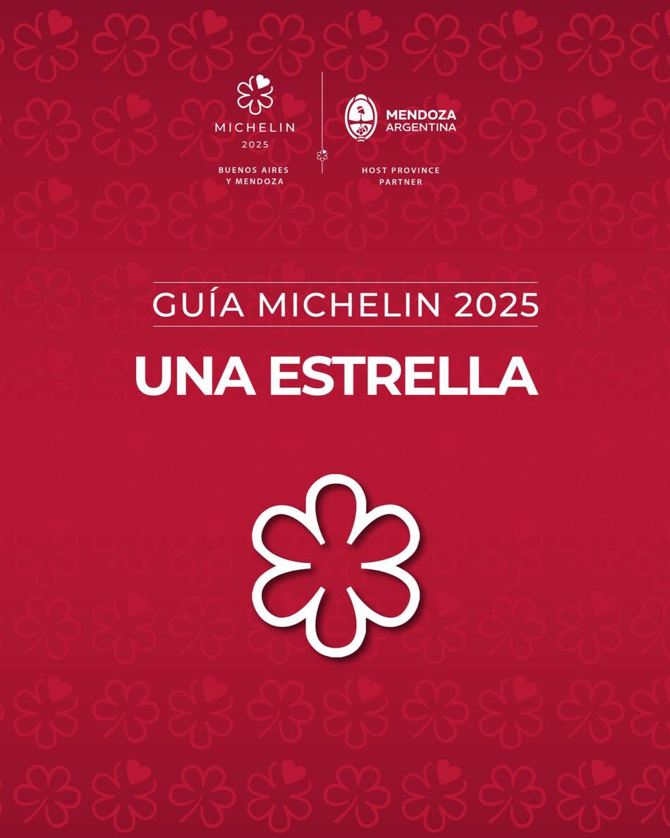 Estrella Michelin 2025. Foto: x mendoza_tur.