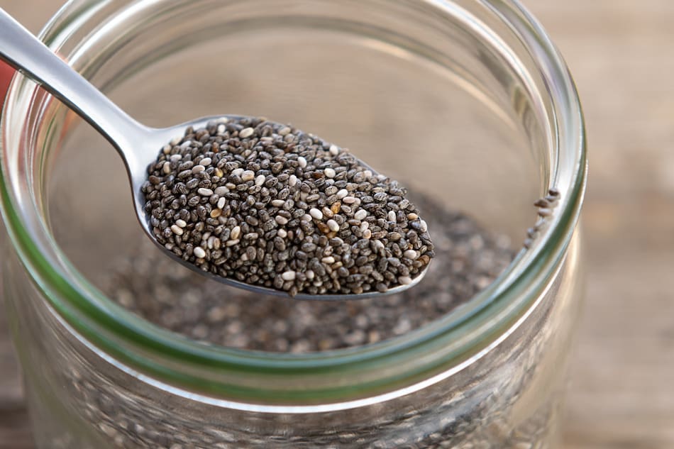 Agua con chia. Foto Freepik