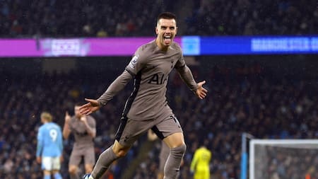 Giovani Lo Celso; Tottenham Hotspur. Foto: Reuters.