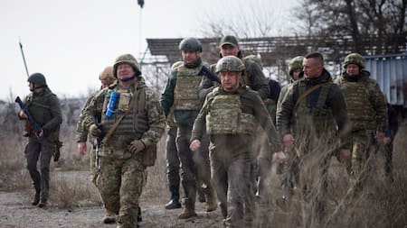 Volodimir Zelenski, Ucrania. Foto: EFE