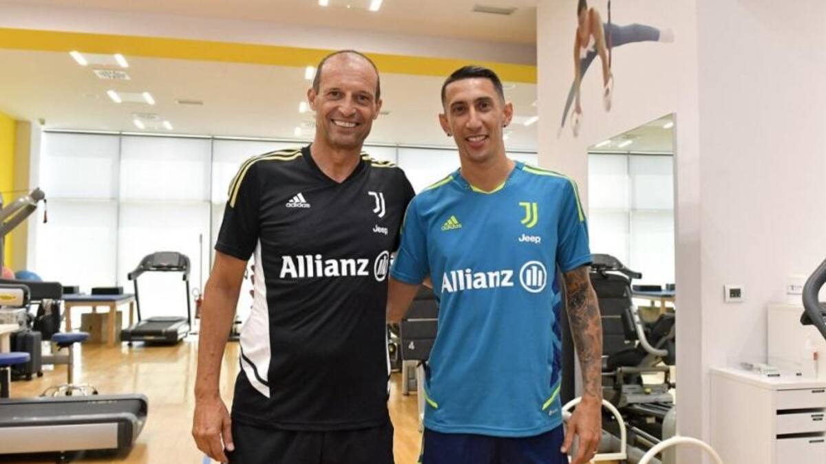 Ángel Di María, Juventus. Foto: NA.