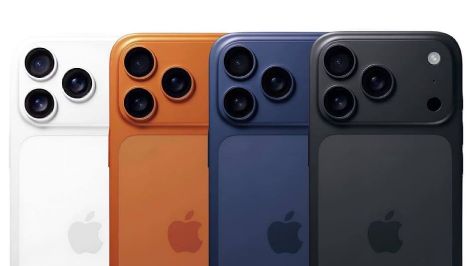 Los modelos del iPhone 17, de Apple.