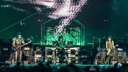 Kiss en Argentina 23 de abril de 2022, Foto DF Entertainment