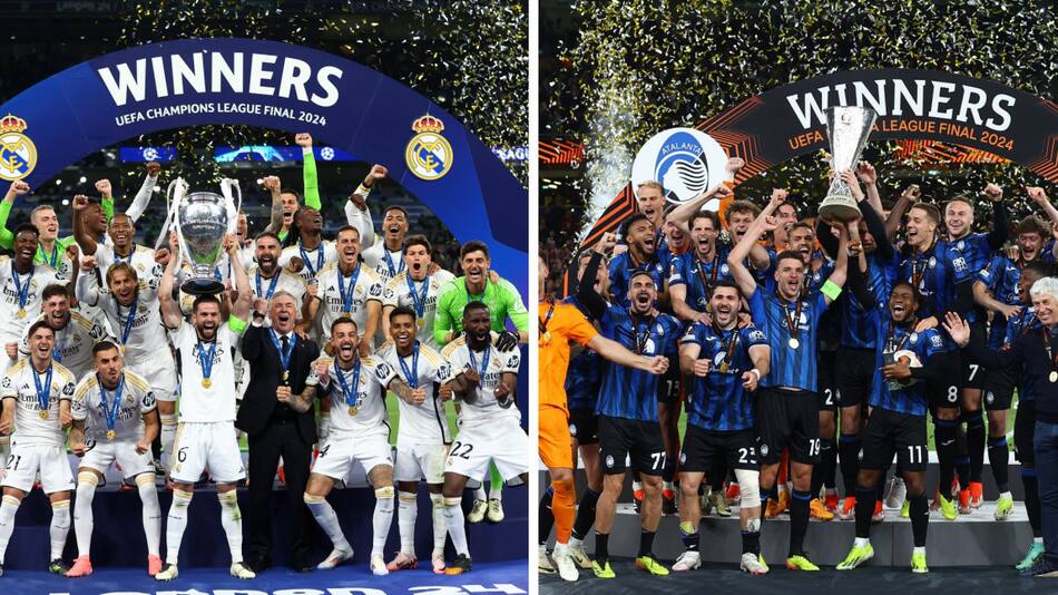 Real Madrid y Atalanta. Foto: Reuters