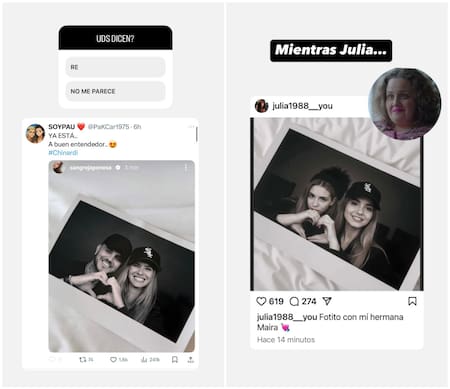 ¿Wanda Nara se burló de las fotos de la China Suárez y Mauro Icardi?. Foto: Instagram/gossipeame