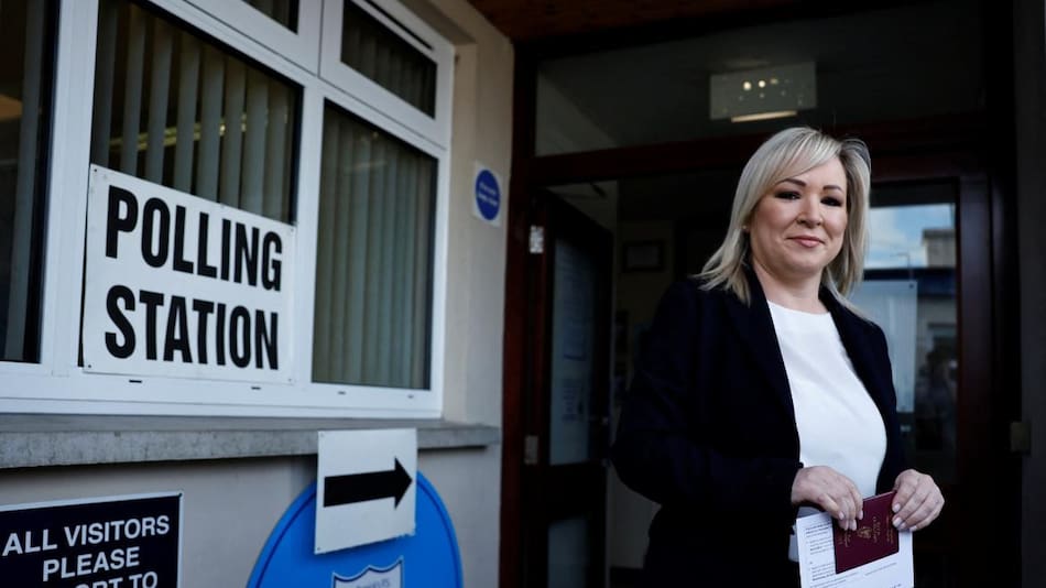 Sinn Fein, Michelle O'Neill. Foto: Reuters.
