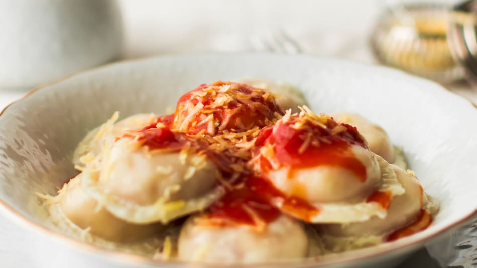 Sorrentinos, comida. Foto: Freepik