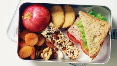 Vianda saludable para el colegio