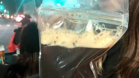 Fernet en bolsa de plático
