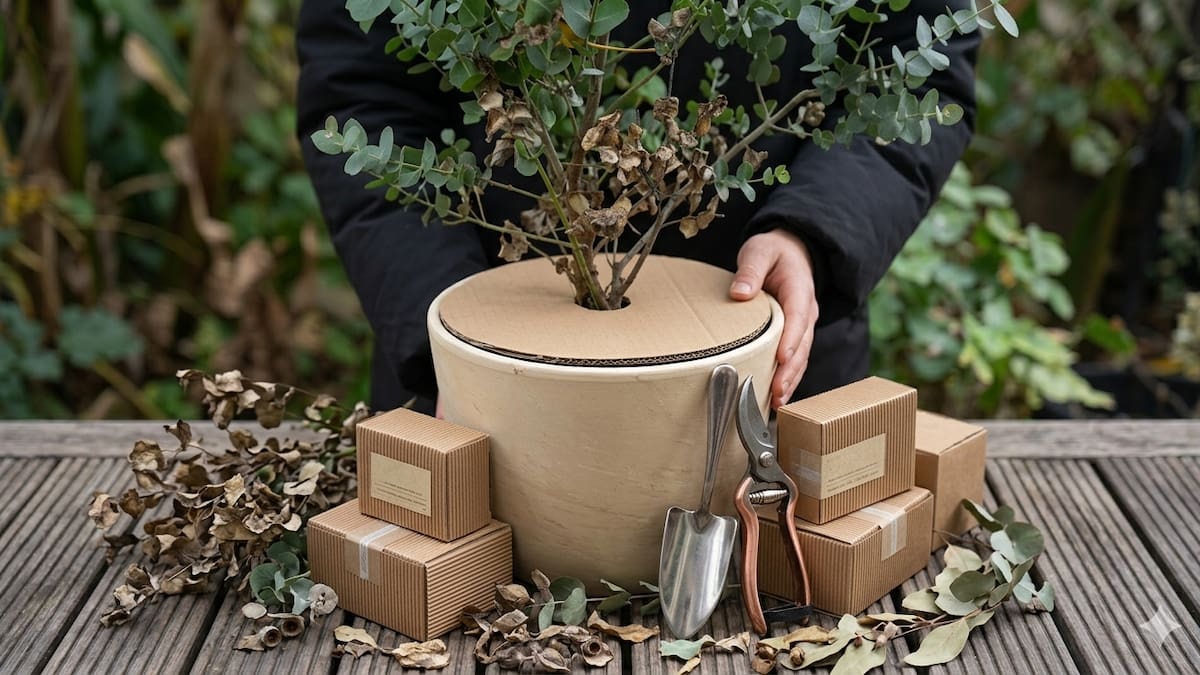 Aprendé a reciclar el cartón que tenés acumulado en tu casa para cuidar y beneficiar a tus plantas.