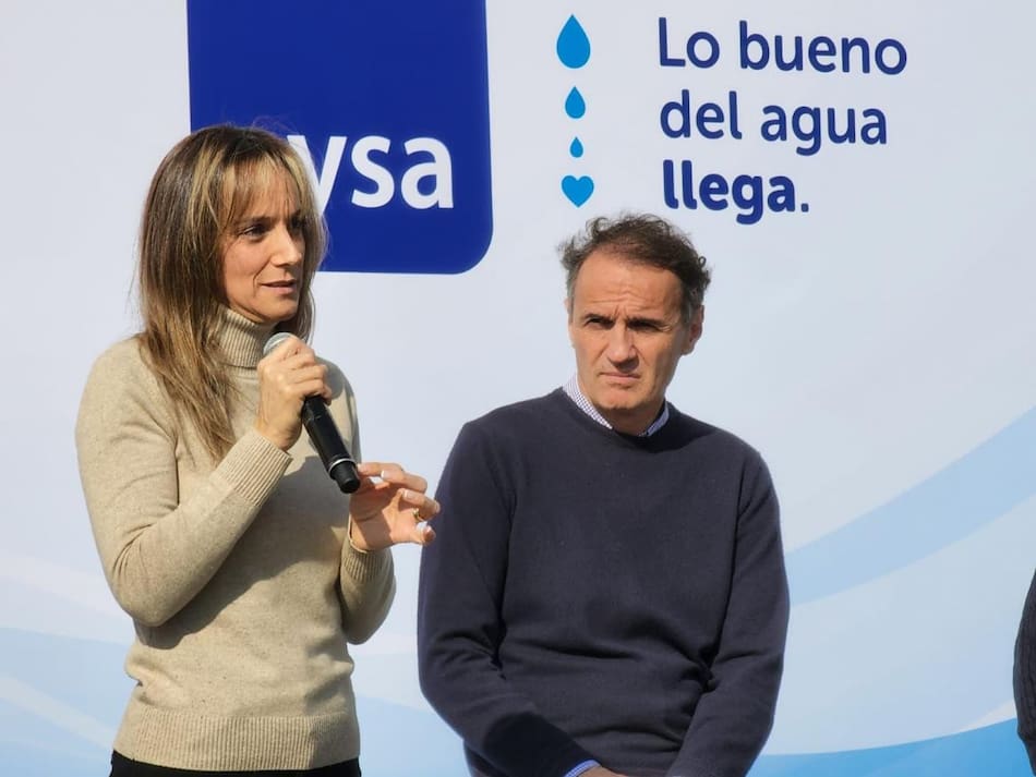 Galmarini, Katopodis, Cresto y Descalzo habilitaron red de agua potable en Ituzaingó