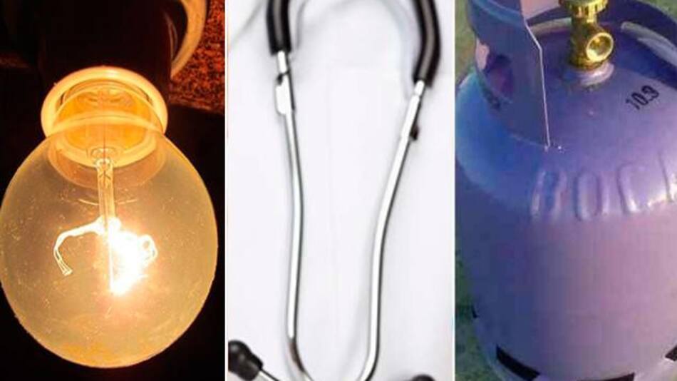 Aumentos de luz, prepagas y garrafas