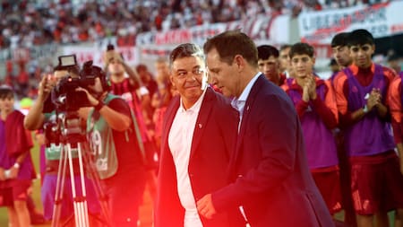 Marcelo Gallardo, entrenador de River. Foto: Reuters/Agustin Marcarian