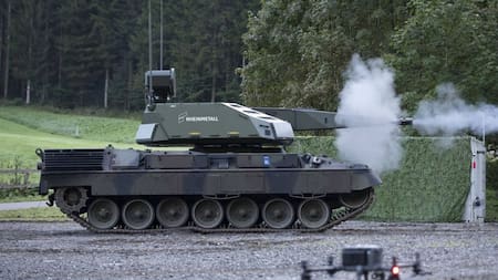 El nuevo sistema de defensa alemán anti drones: Skyranger 35